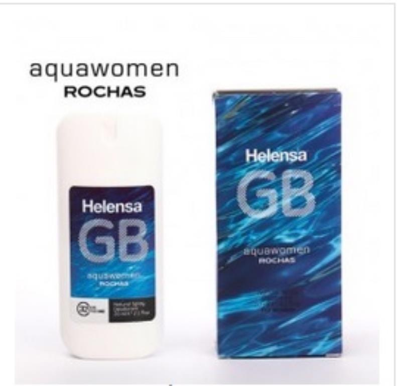 هلنسا ادکلن 25GB میل Aqua women   (10035)