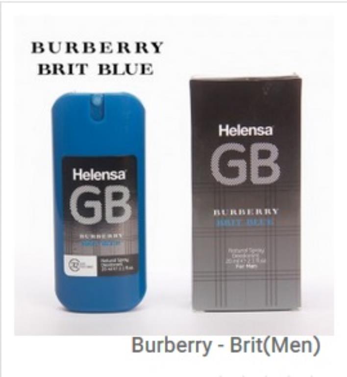 هلنسا ادکلن 25GB میل Burberry Brit Blue   (10032)