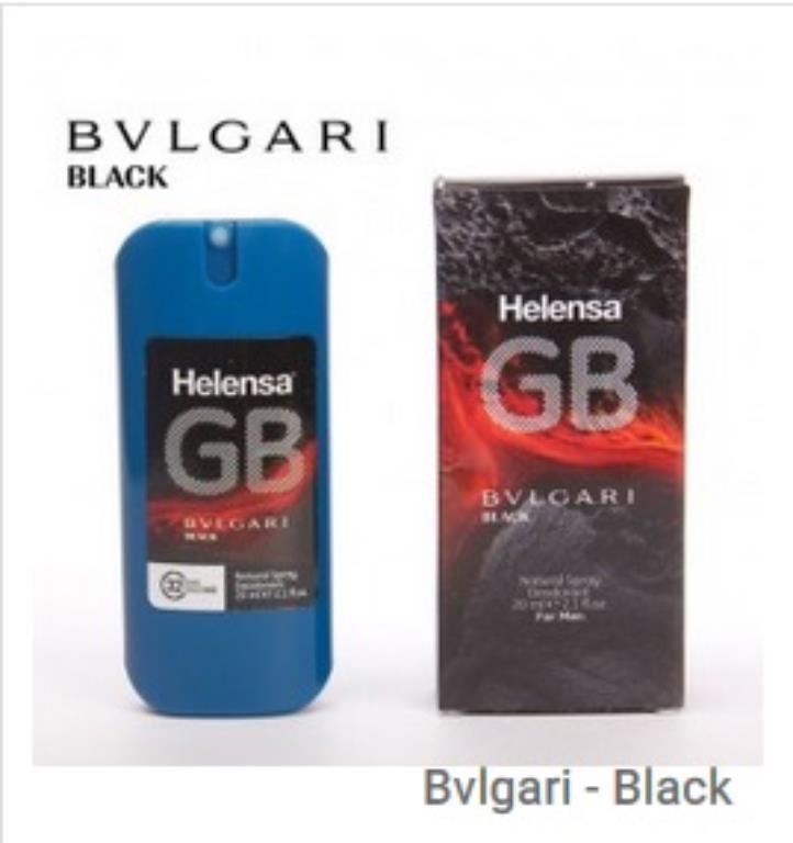 هلنسا ادکلن 25GB میل Bvlgari Black   (10029)