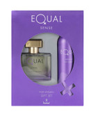 عکس ست کادویی دئودورانت و ادوتویلت اکوال ( EQUAL ) زنانه مدل سنس