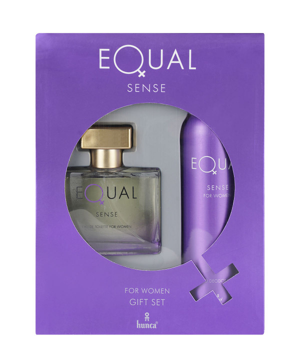 عکس ست کادویی دئودورانت و ادوتویلت اکوال ( EQUAL ) زنانه مدل سنس