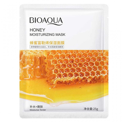 ماسک صورت ورقه ای عسل BIOAQUA HONEY MOISTURIZING MASK