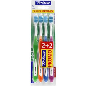 تریزا مسواک فوکوس پروکلین متوسط چهارتایی