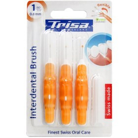تریزا براش بین دندانی پروفشنال 0.8میلیمتر نارنجی