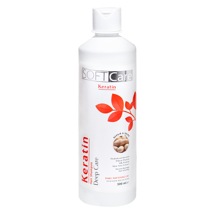 سافت کر شامپو کراتینه 500 میل (2462)