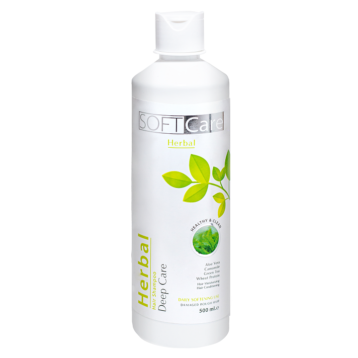 سافت کر شامپو گیاهی500 میل (2479)