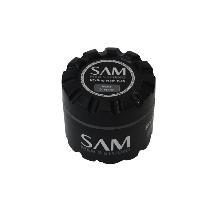 واکس موی سام سرکاسه ای 140میل مات خاکستری