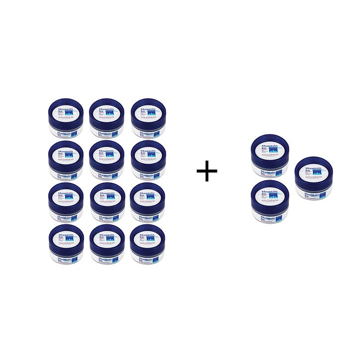 مونتن آیس ژل کاسه ای 200 میل ضد درد خنک کننده بدن