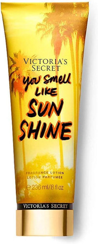 لوسیون بدن 236میل ویکتوریا سکرت you smell LIKE SUN SHINE