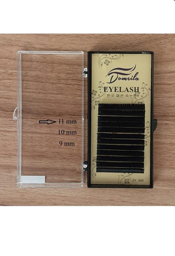 مژه مصنوعی 11mm والیوم(D11)(domeila)