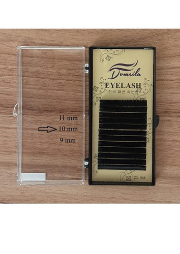 مژه مصنوعی 10mmوالیوم(C10)(domeila)