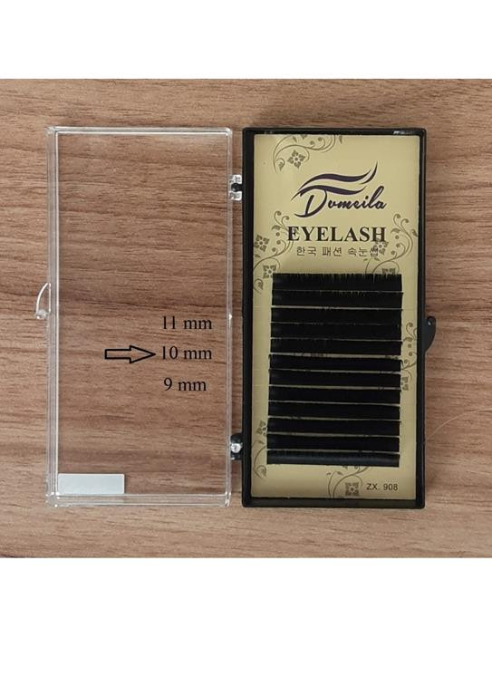 مژه مصنوعی 10mmوالیوم(C10)(domeila)