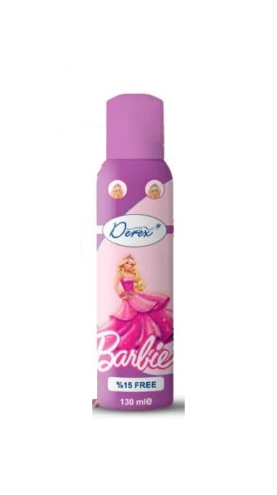 Derex دئودرانت کودک ضدحساسیت 130میل باربی