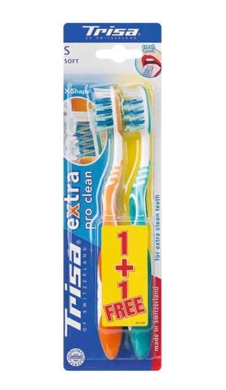 تریزا مسواک اکسترا پروکلین نرم دوتایی