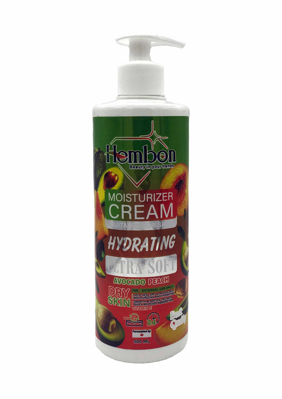 همبون کرم پمپی 500 میل حاوی آووکادو و هلو