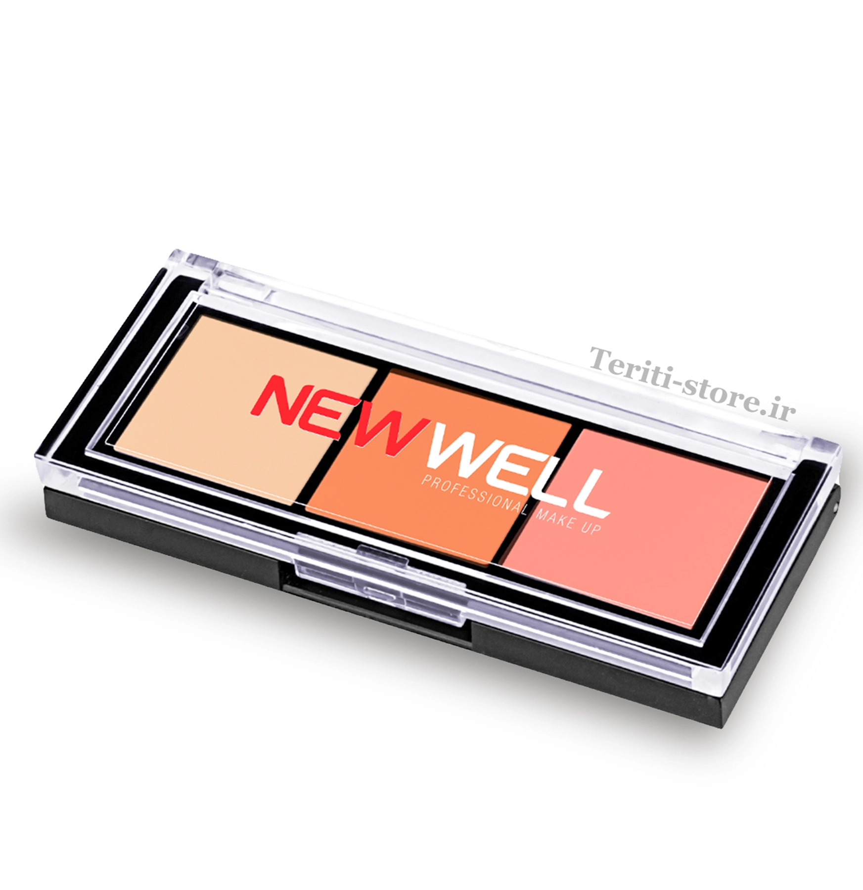 پالت سایه چشم 3رنگ Eyeshadow Palette 3 Colours شماره یک نیوول