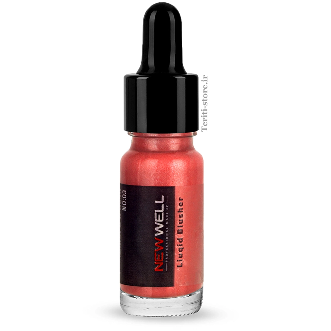 رژگونه مایع Liquid Blusher شماره شش نیوول