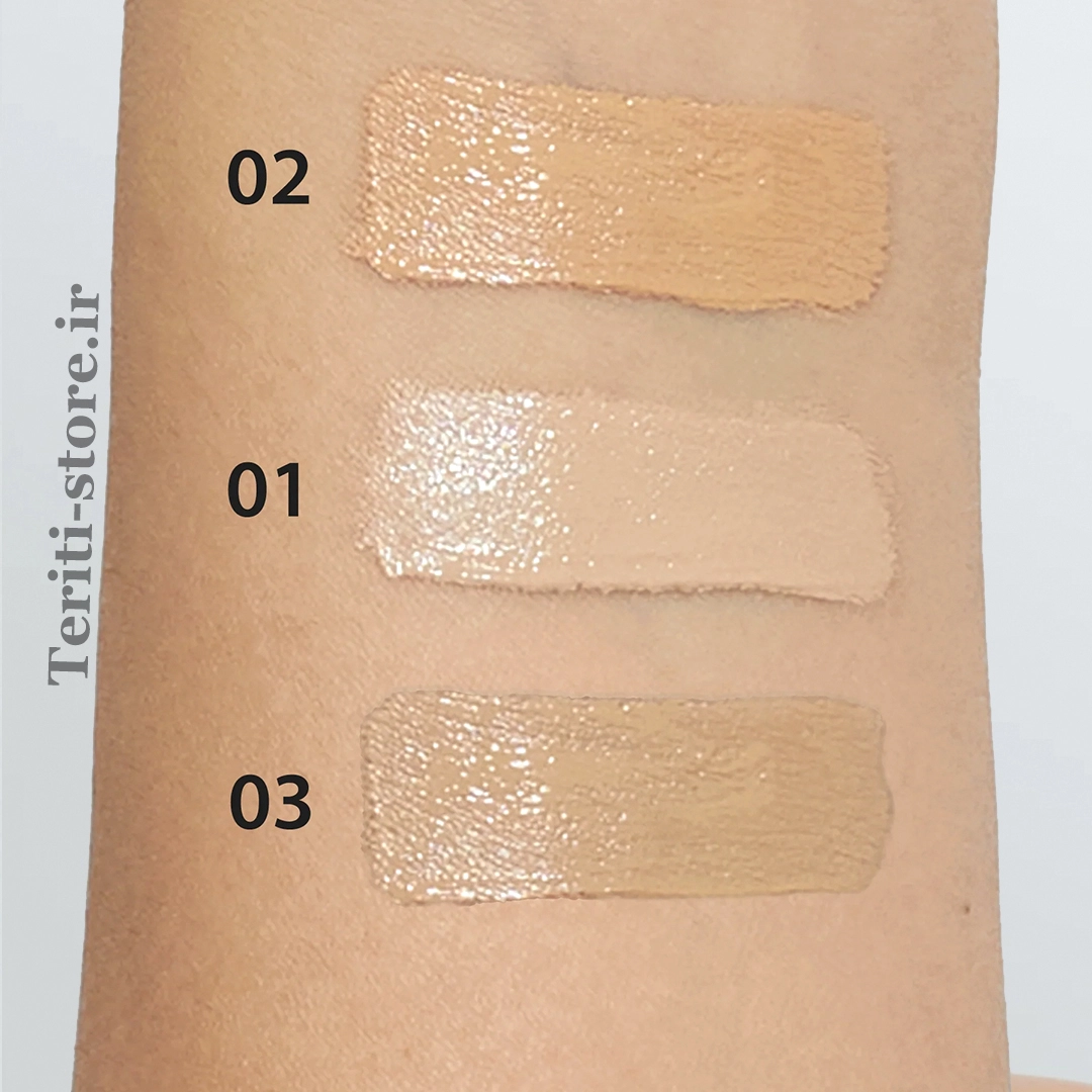کرم پودر و مرطوب کننده طبیعی FINISH FOUNDATION شماره یک نیوول