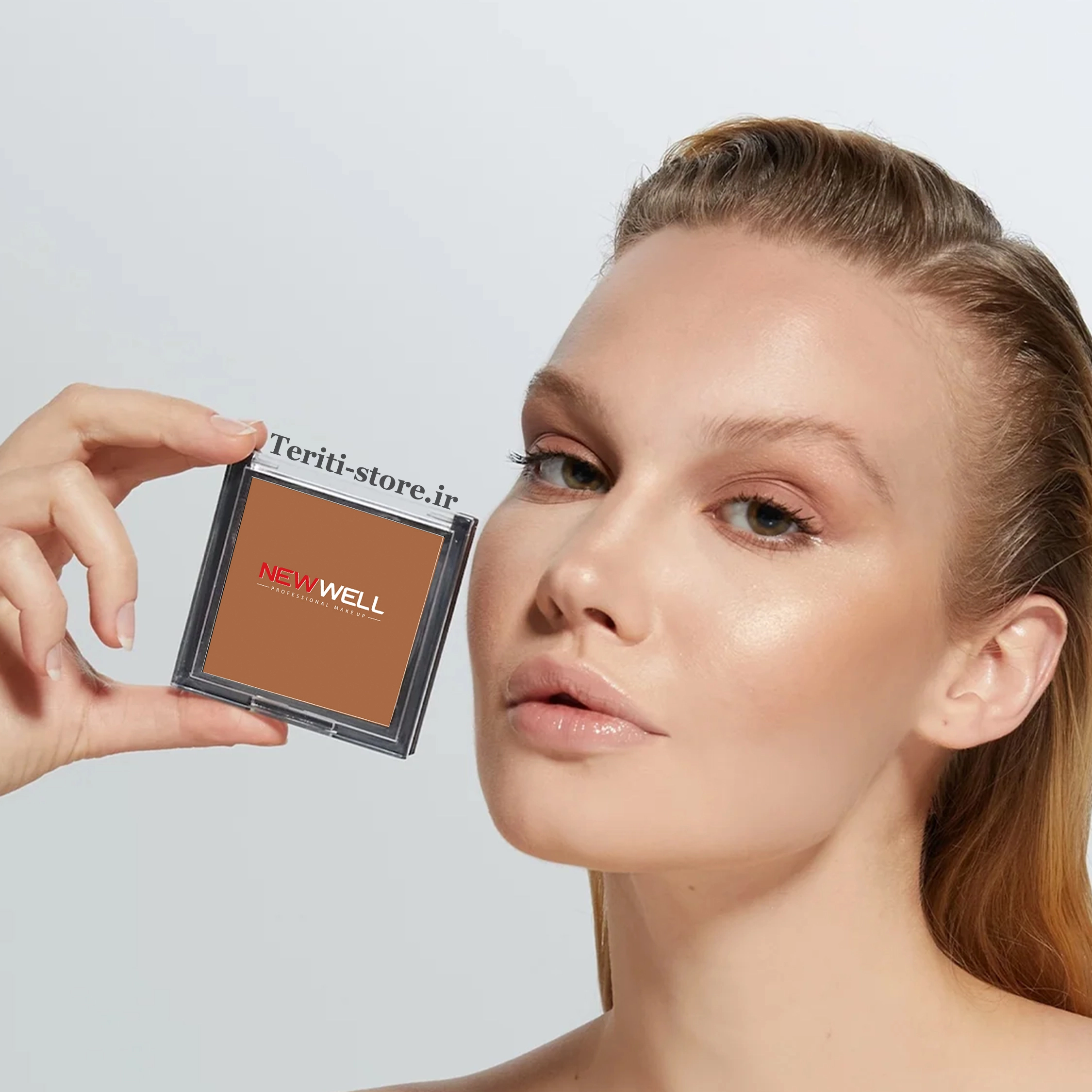 پنکک حرفه ای فشرده PORCELAIN POWDER شماره سه نیوول