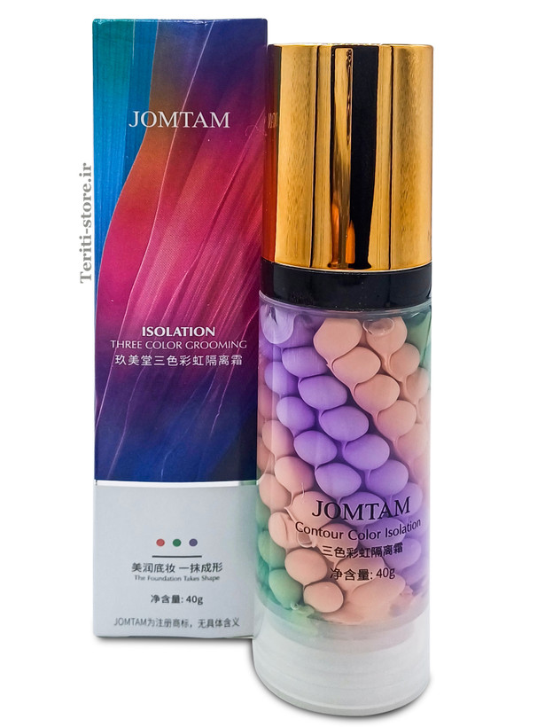 پرایمر رنگین کمانی 40 گرمی جومتام - آماده سازی و یکدست کردن پوست