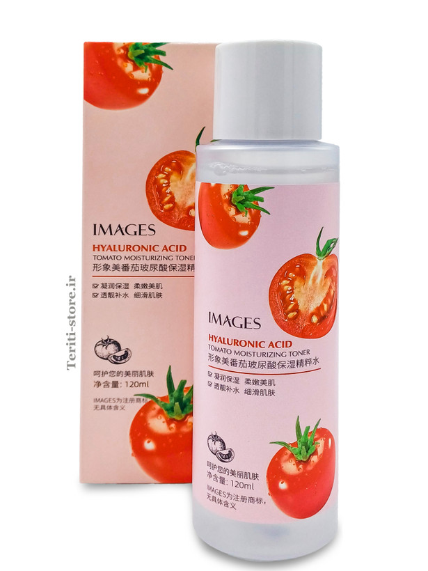 تونرآبرسان گوجه فرنگی 120میل ایمیجز برای شادابی و رطوبت پوست