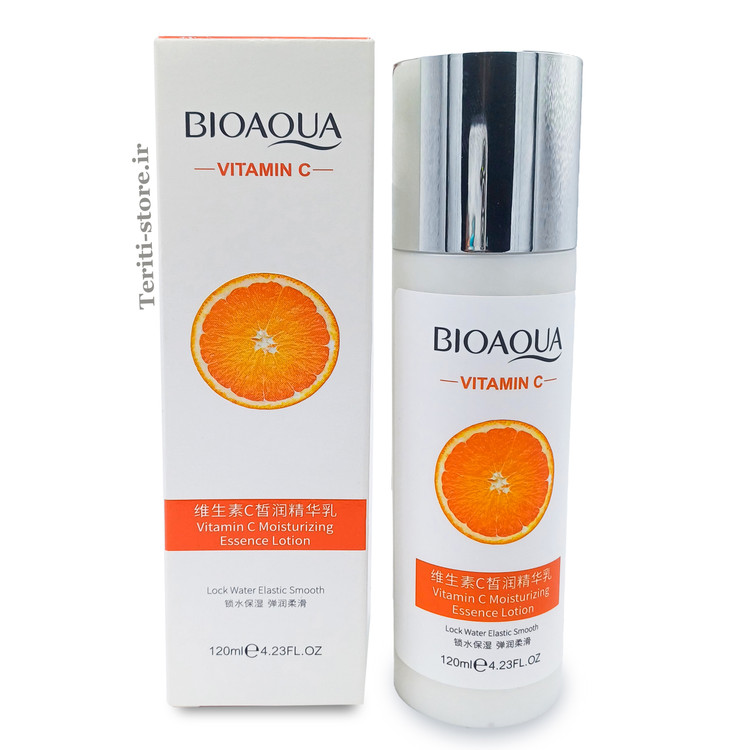 تونر روشن کننده ویتامین C بیوآکوا 120 میل - شفاف کننده و آبرسان